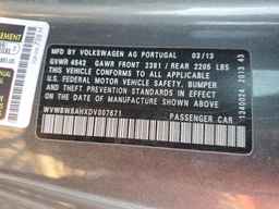 2013 VOLKSWAGEN EOS
