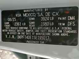 2025 KIA K4