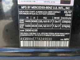 2007 MERCEDES-BENZ ML-Class