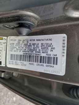 2007 TOYOTA COROLLA