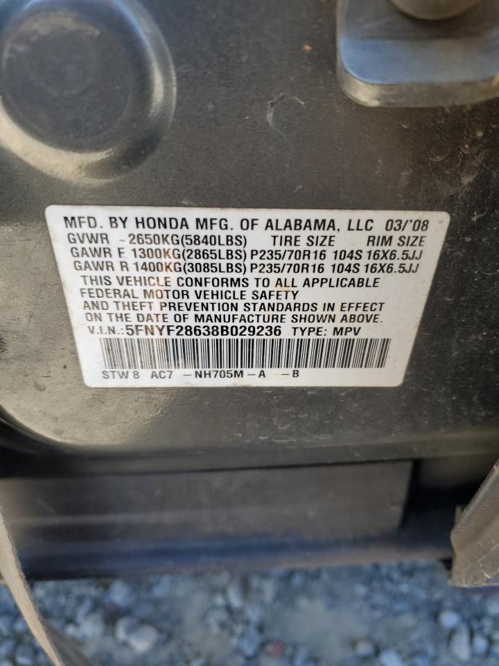 2008 HONDA PILOT