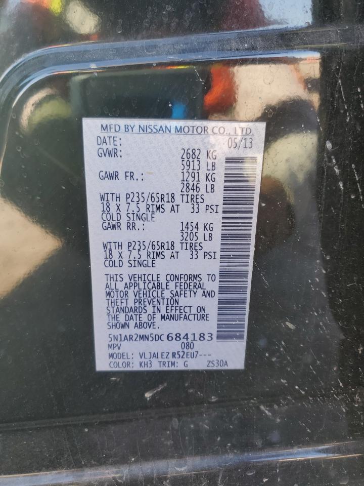 2013 NISSAN PATHFINDER