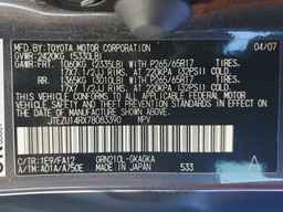 2007 TOYOTA 4Runner
