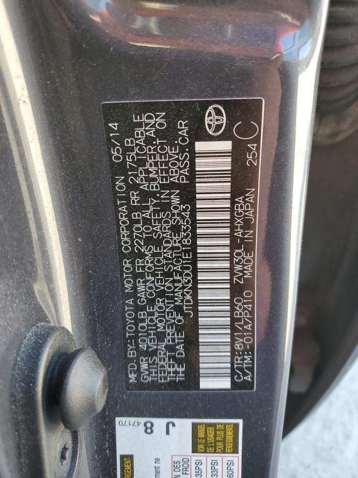 2014 TOYOTA PRIUS