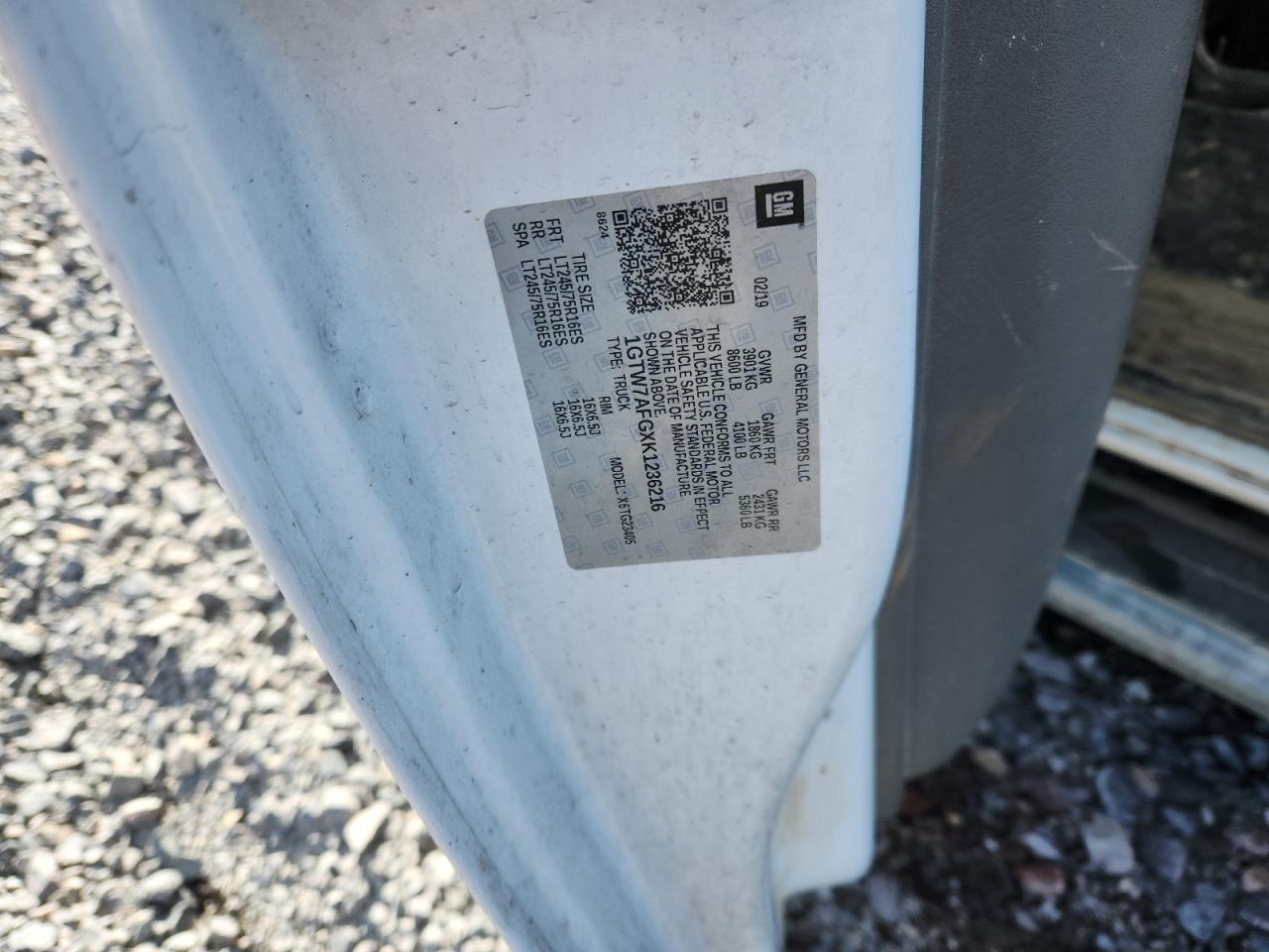 2019 GMC Savana