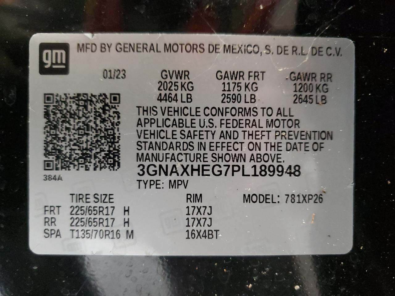 2023 CHEVROLET EQUINOX
