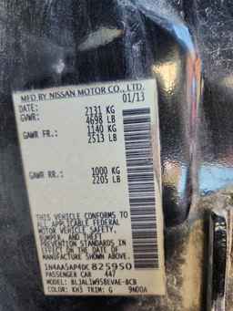 2013 NISSAN Maxima