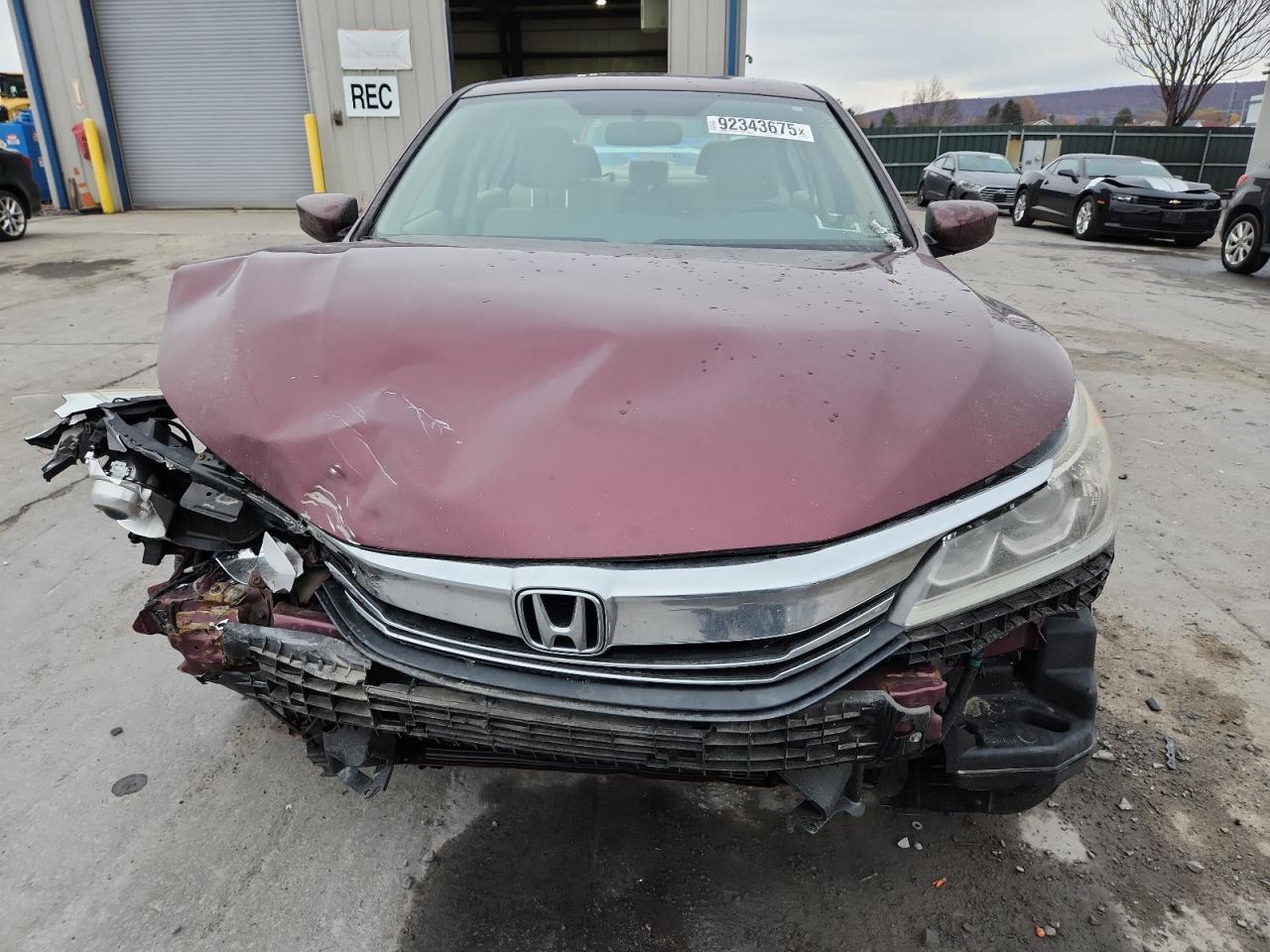 2016 HONDA ACCORD