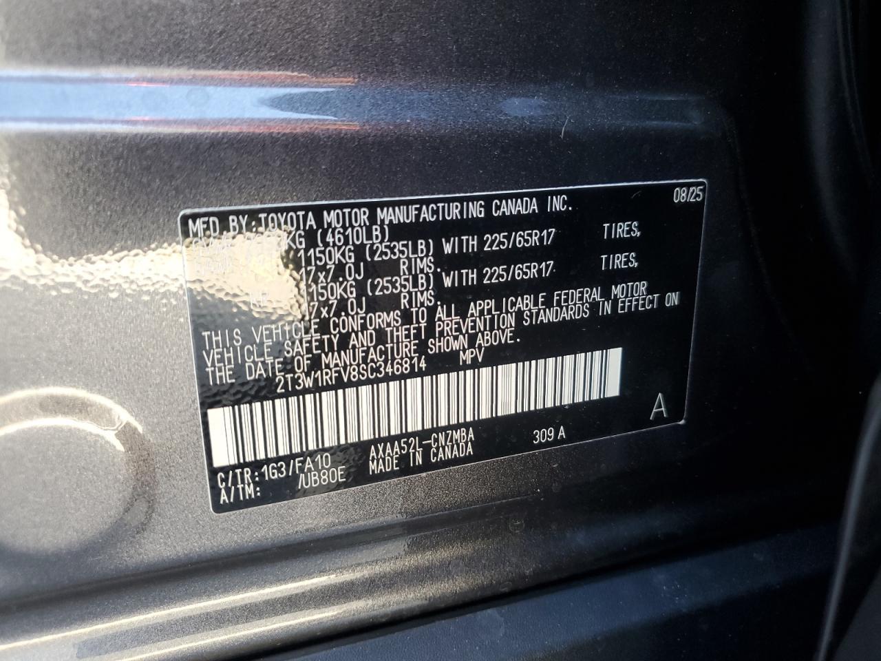 2025 TOYOTA RAV4