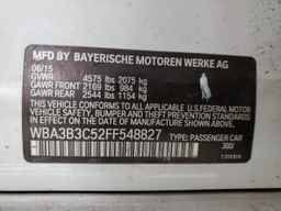 2015 BMW 3 SERIES