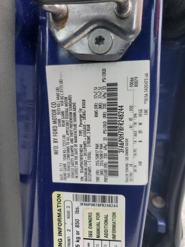 2015 FORD FUSION