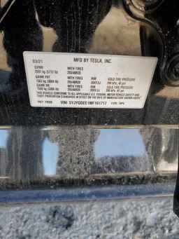 2021 TESLA MODEL Y
