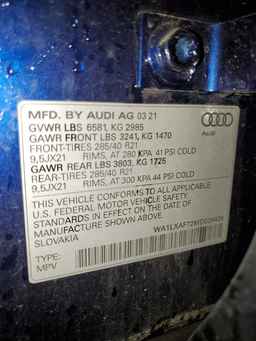 2021 AUDI Q7