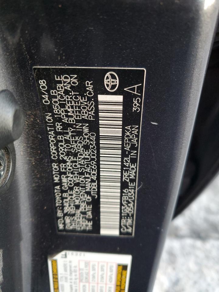 2009 TOYOTA COROLLA