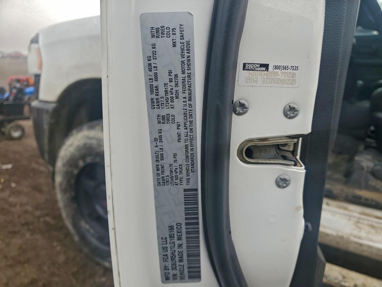 2020 RAM 2500
