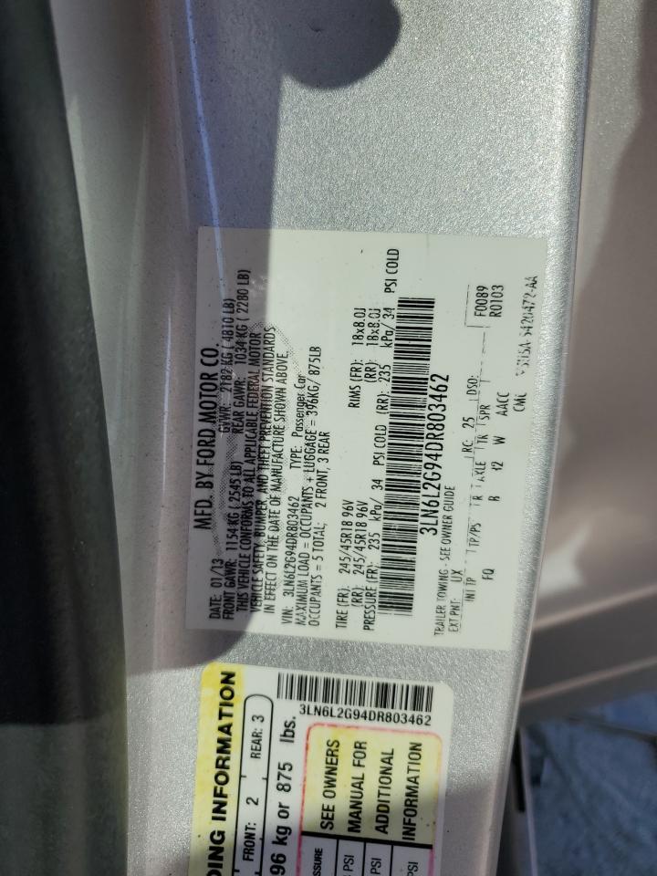2013 LINCOLN MKZ