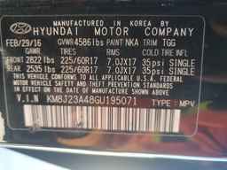2016 HYUNDAI TUCSON