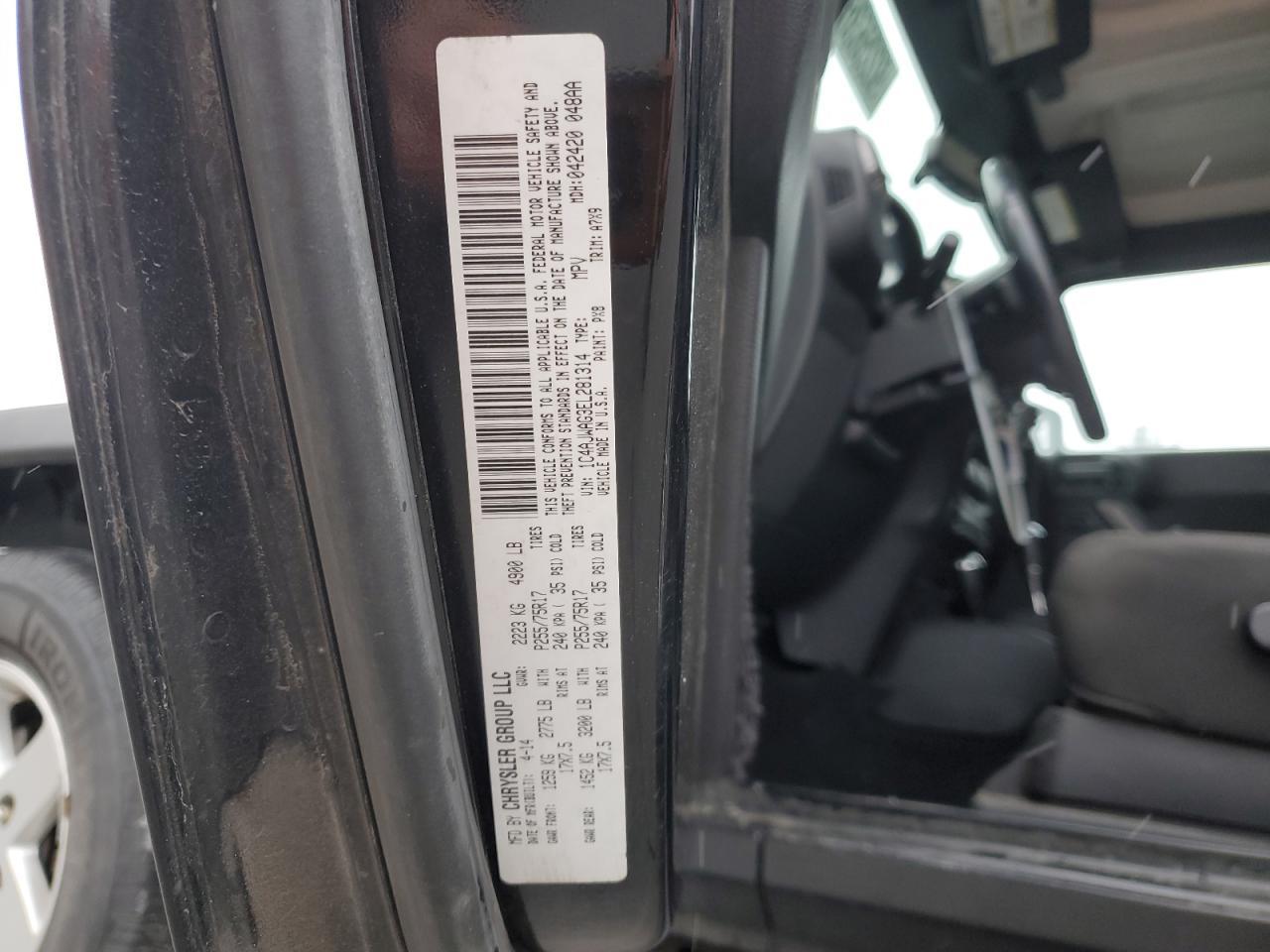 2014 JEEP WRANGLER