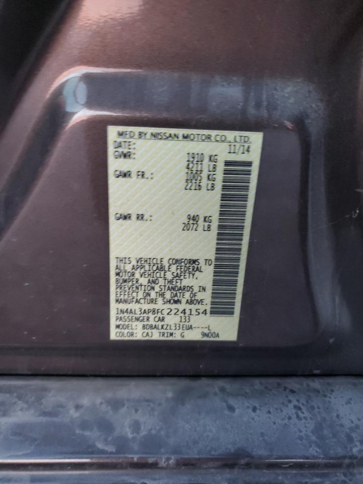 2015 NISSAN ALTIMA