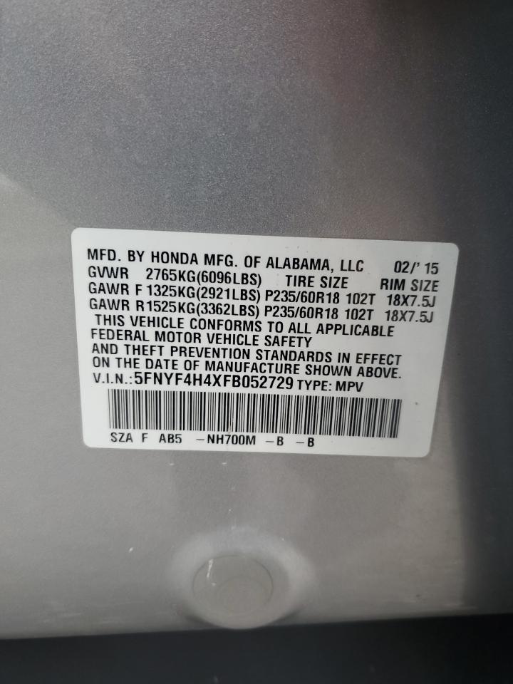 2015 HONDA PILOT