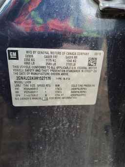 2017 CHEVROLET EQUINOX