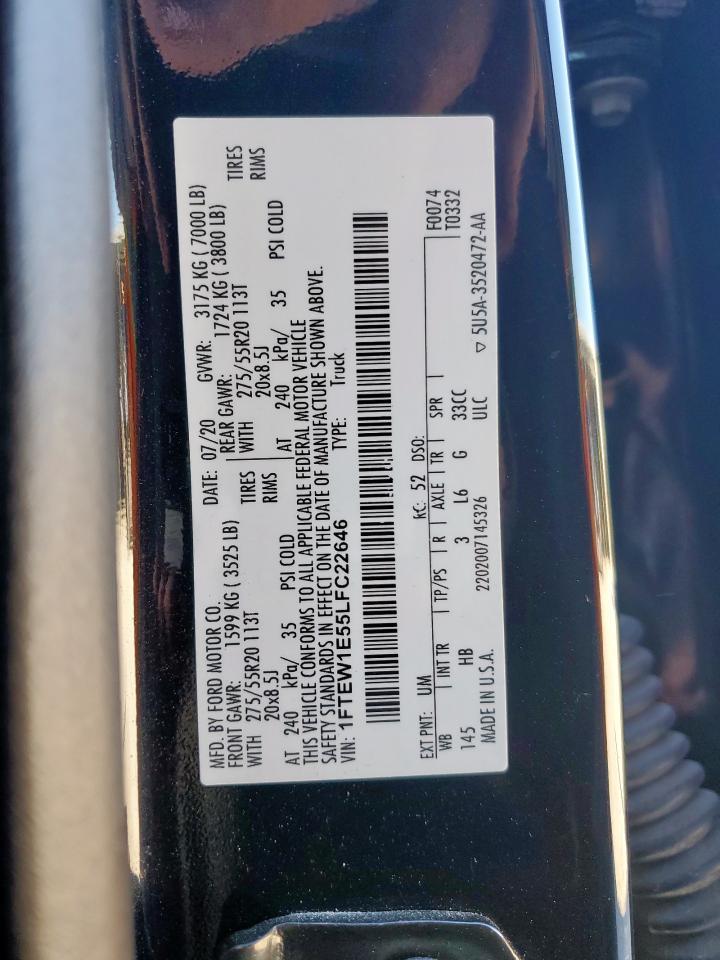 2020 FORD F-150