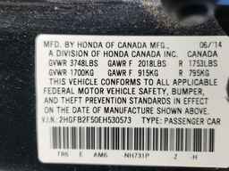 2014 HONDA CIVIC