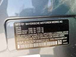 2019 BMW 5 series