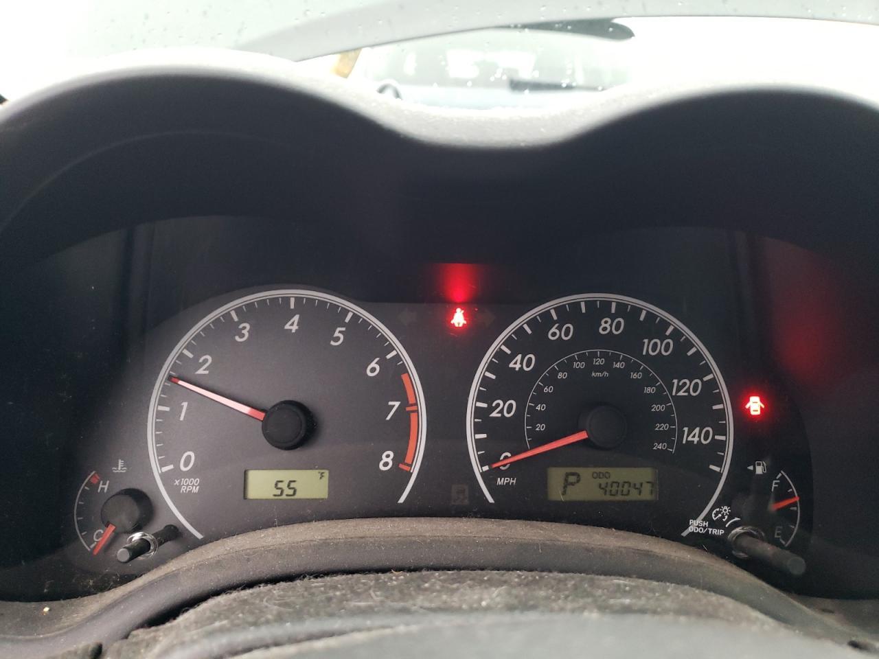 2012 TOYOTA COROLLA