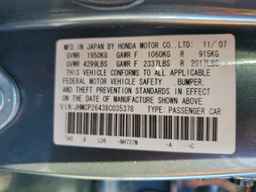 2008 HONDA ACCORD