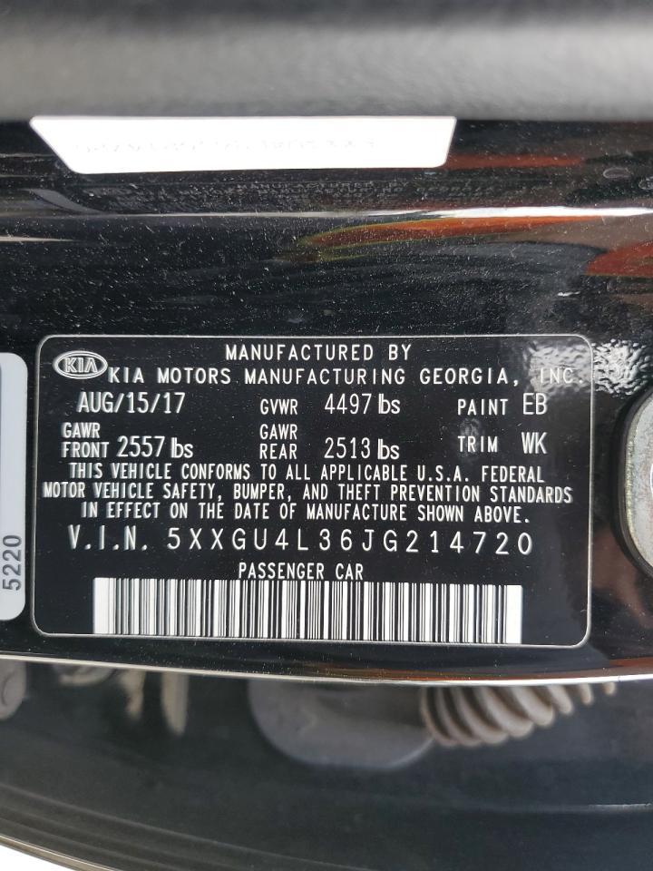 2018 KIA OPTIMA