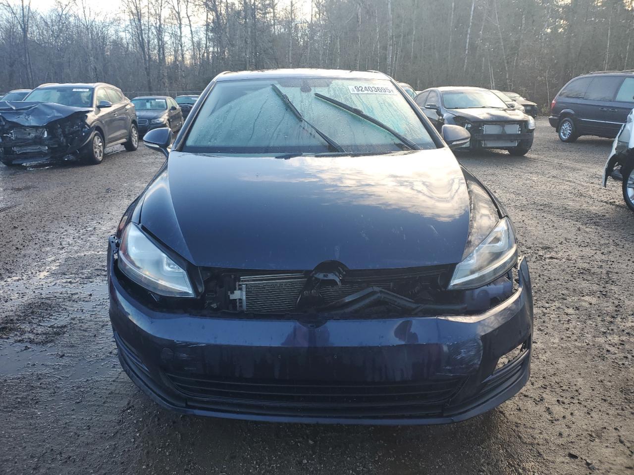 2016 VOLKSWAGEN GOLF