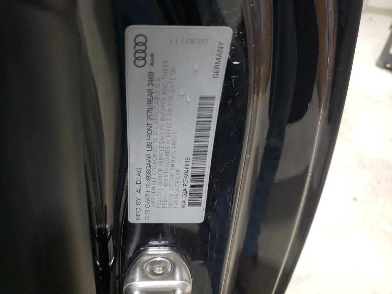 2015 AUDI S5