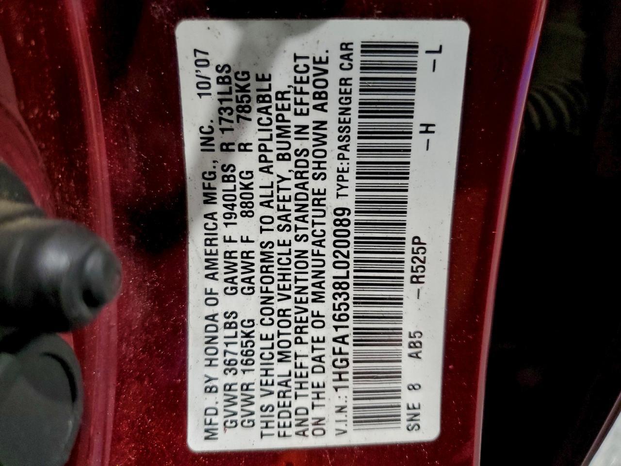 2008 HONDA CIVIC
