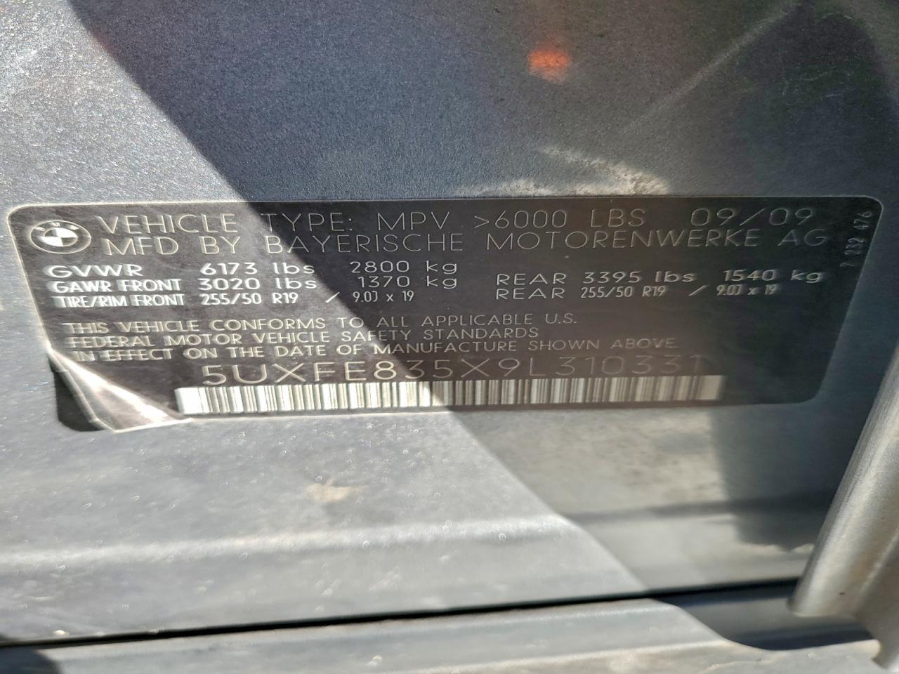 2009 BMW X5