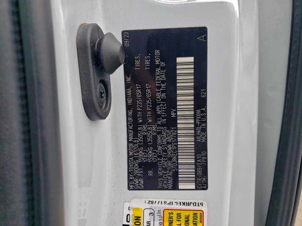 2023 TOYOTA SIENNA