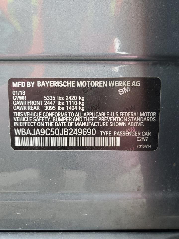 2018 BMW 5 series