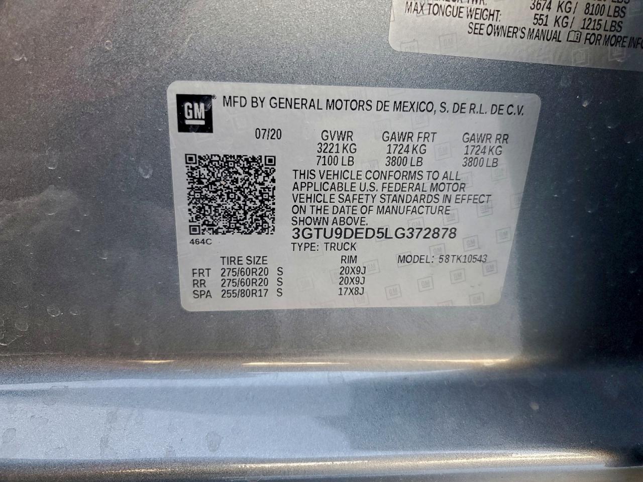 2020 GMC Sierra