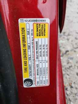 2013 CHEVROLET SONIC
