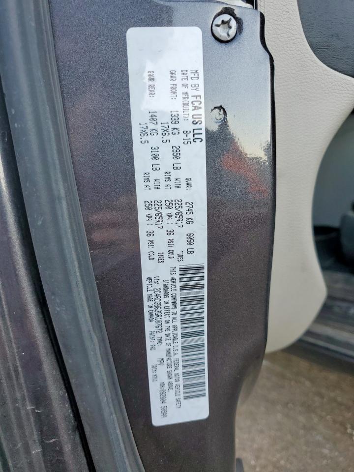2016 DODGE GRAND CARAVAN