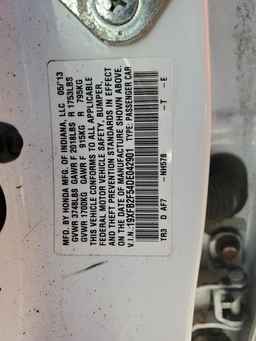 2013 HONDA CIVIC