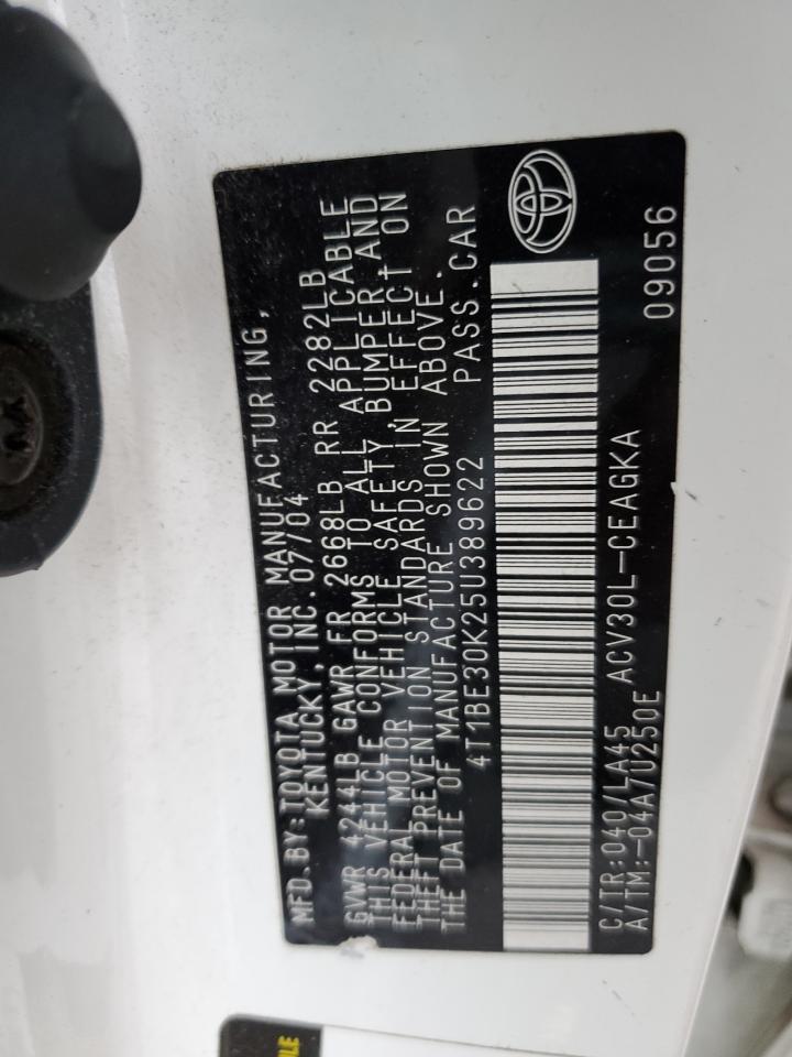 2005 TOYOTA CAMRY