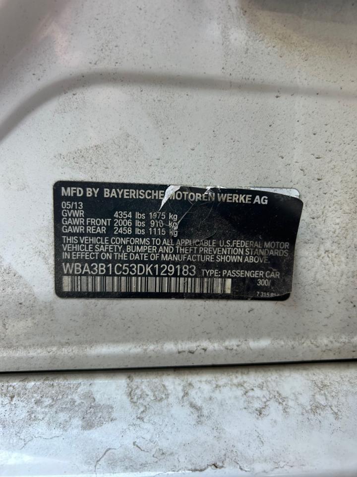2013 BMW 3 SERIES