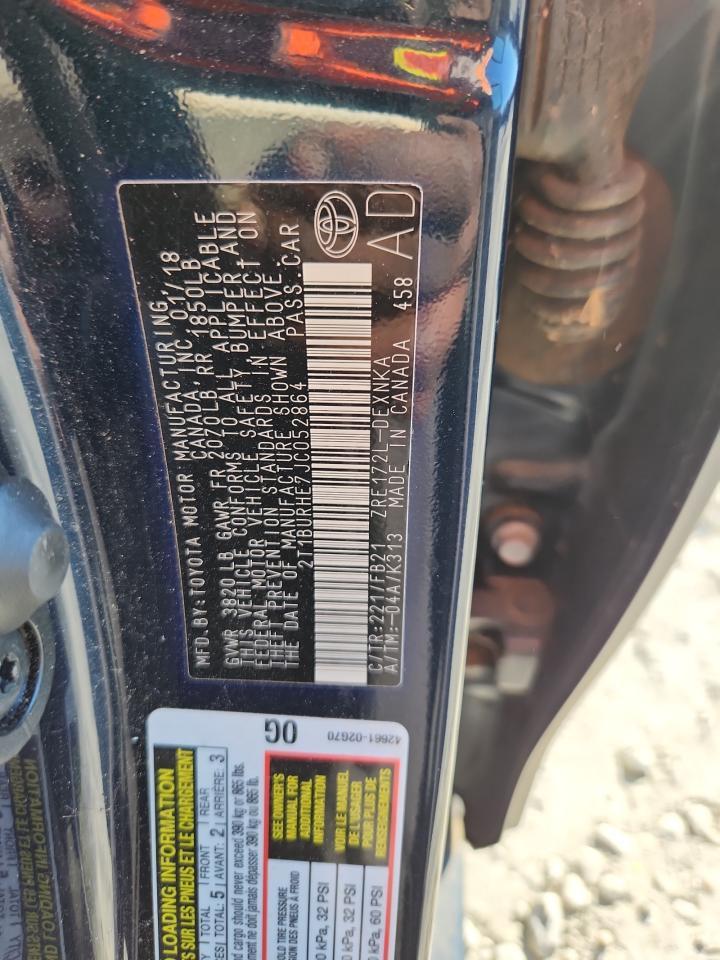 2018 TOYOTA COROLLA