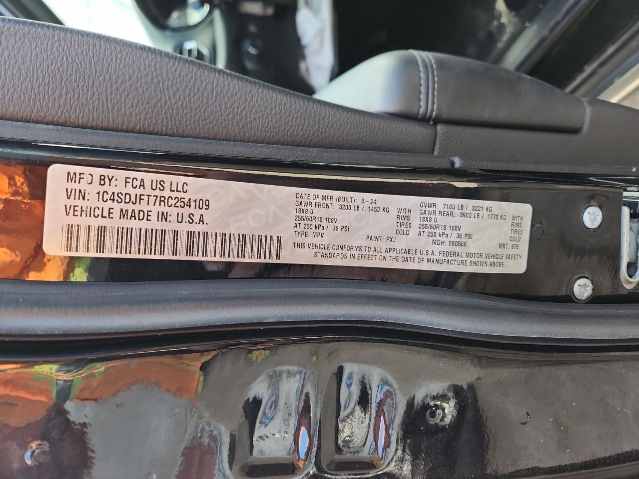 2024 DODGE DURANGO
