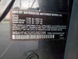 2015 BMW 7 series