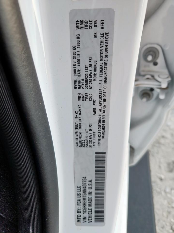 2022 RAM 1500