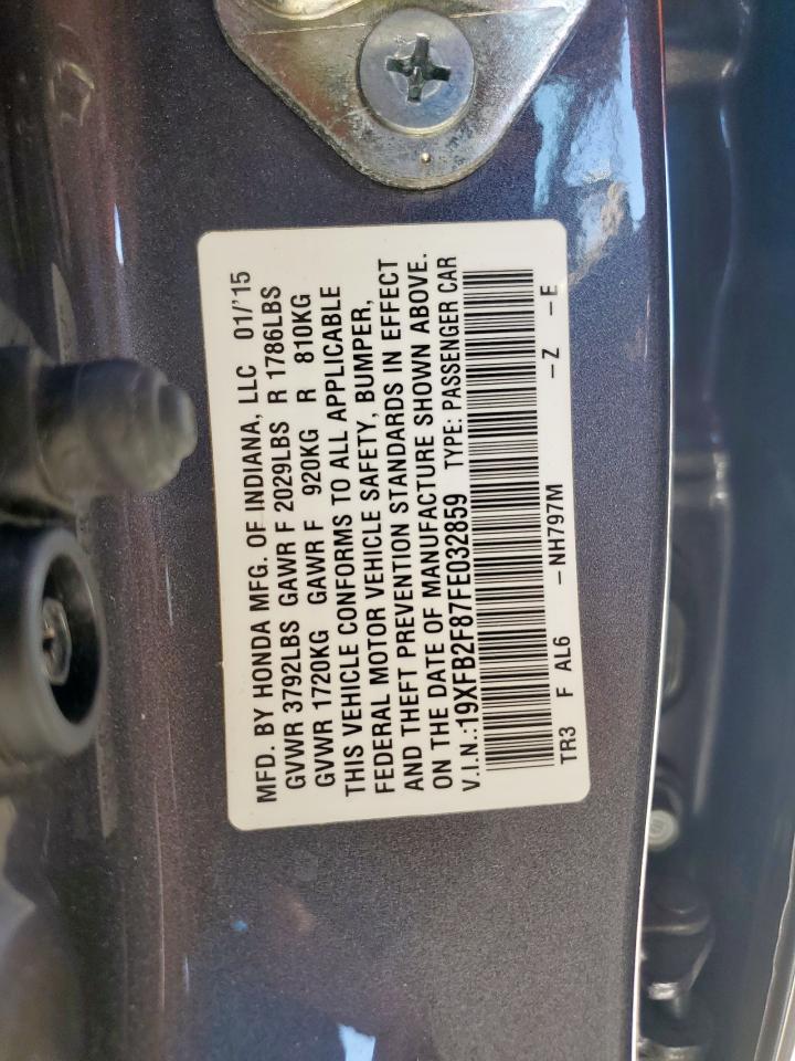 2015 HONDA CIVIC
