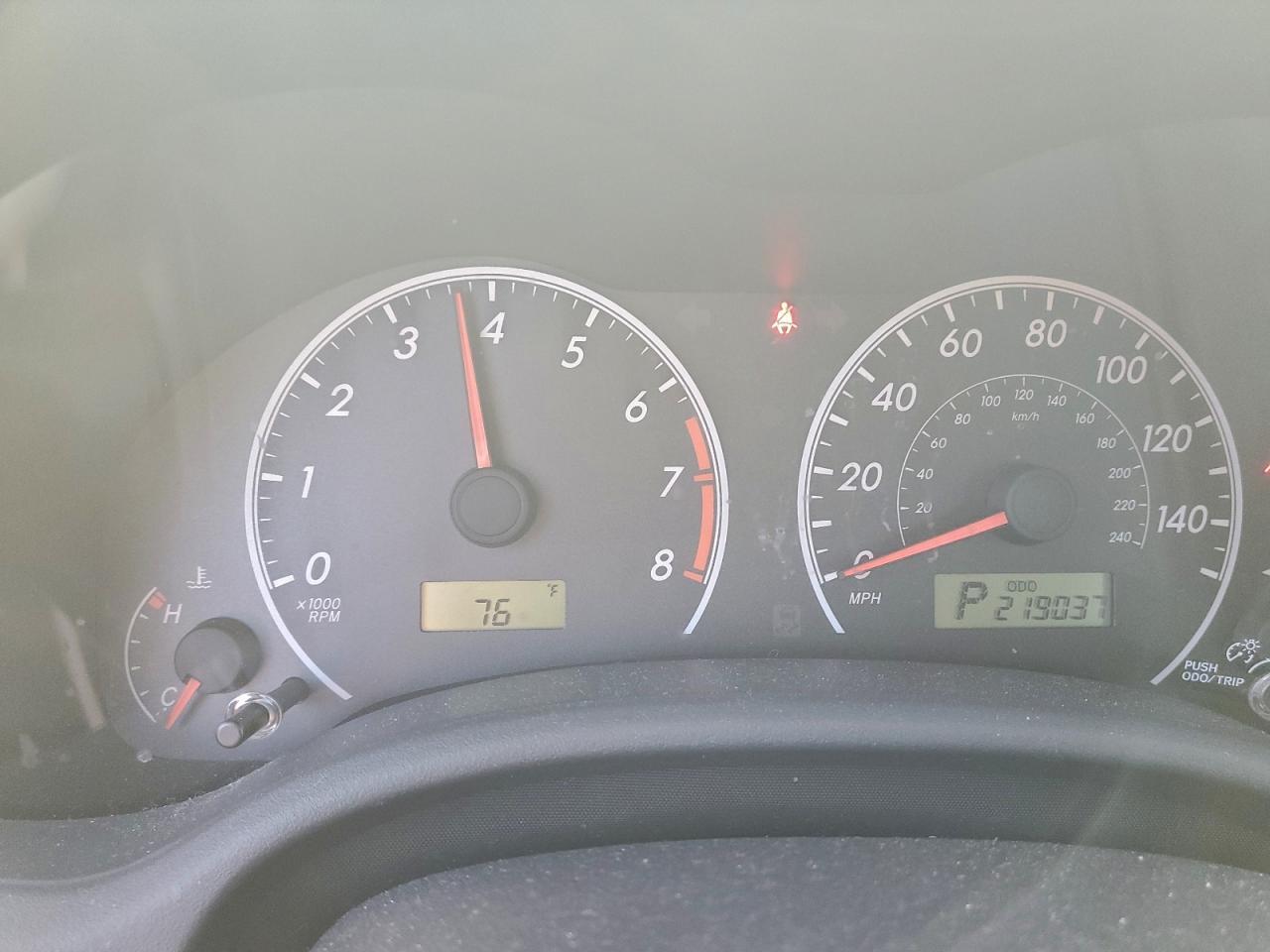 2012 TOYOTA COROLLA