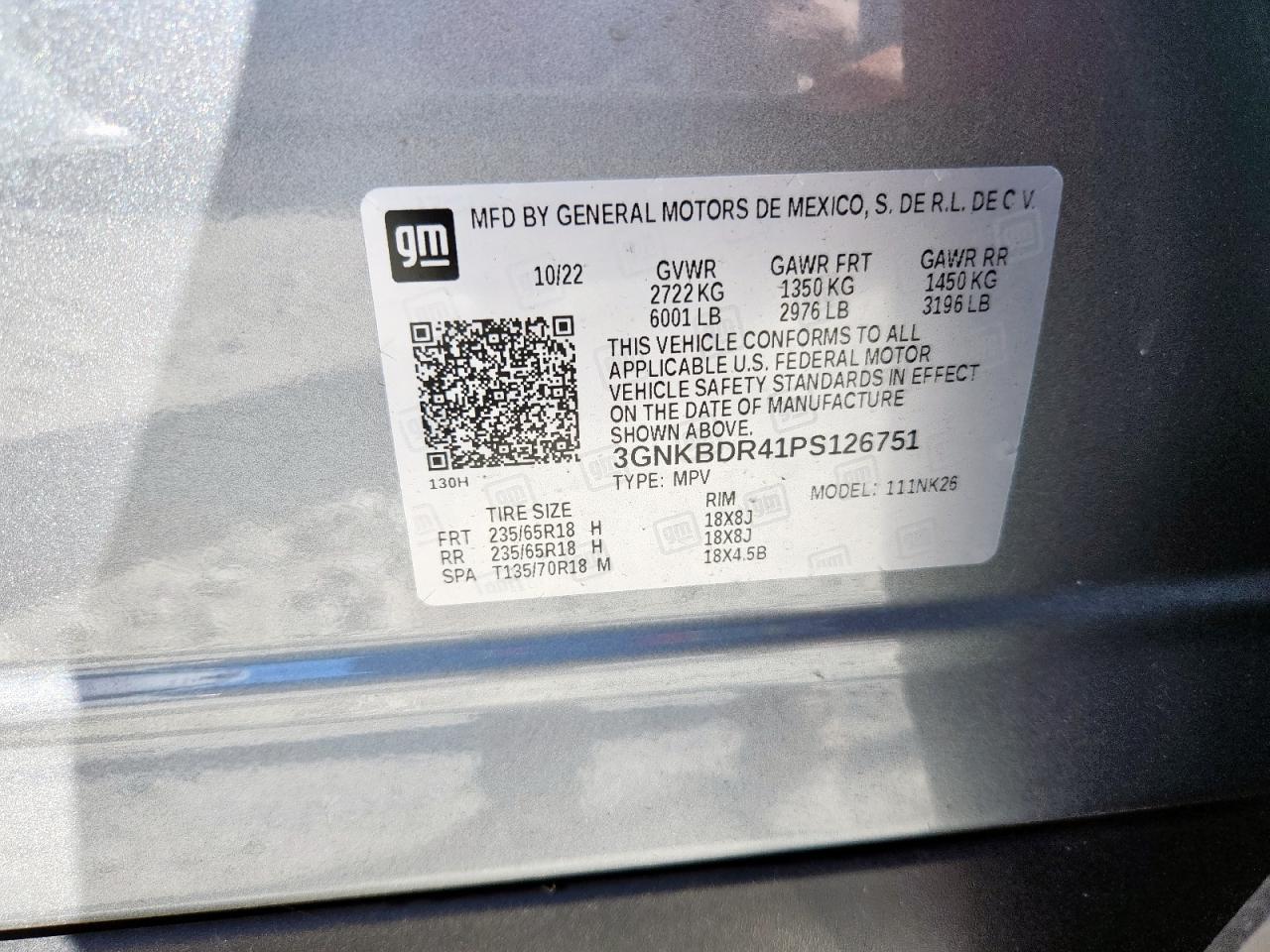 2023 CHEVROLET BLAZER